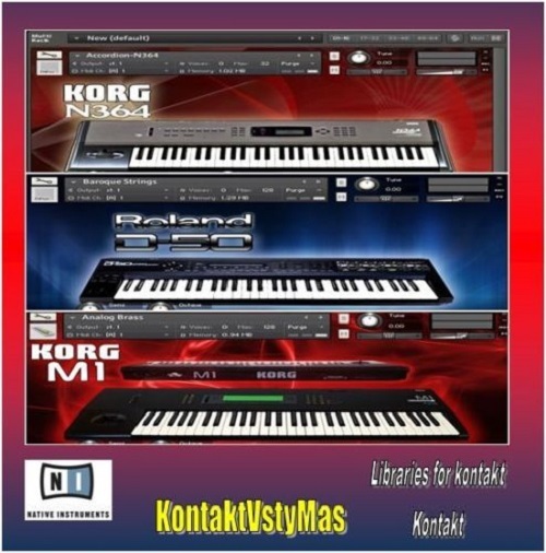 Product picture Korg Roland Yamaha For Kontakt.